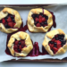 Strawberry Blueberry Rustic Tarts