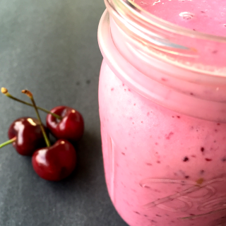 2 Ingredient Sweet Cherry Shakes