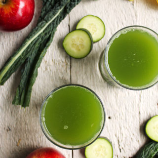 Kale Apple Ginger Green Juice