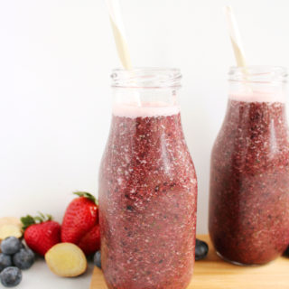 Berry Ginger Smoothies