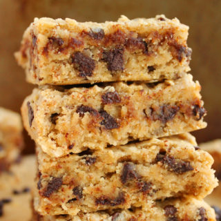 Tahini Blondies (Vegan + GF)